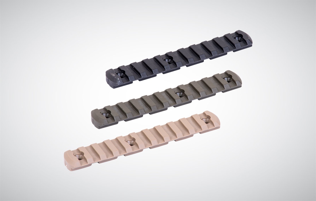 M-LOK POLYMER RAIL SEGMENTS 11 SLOT