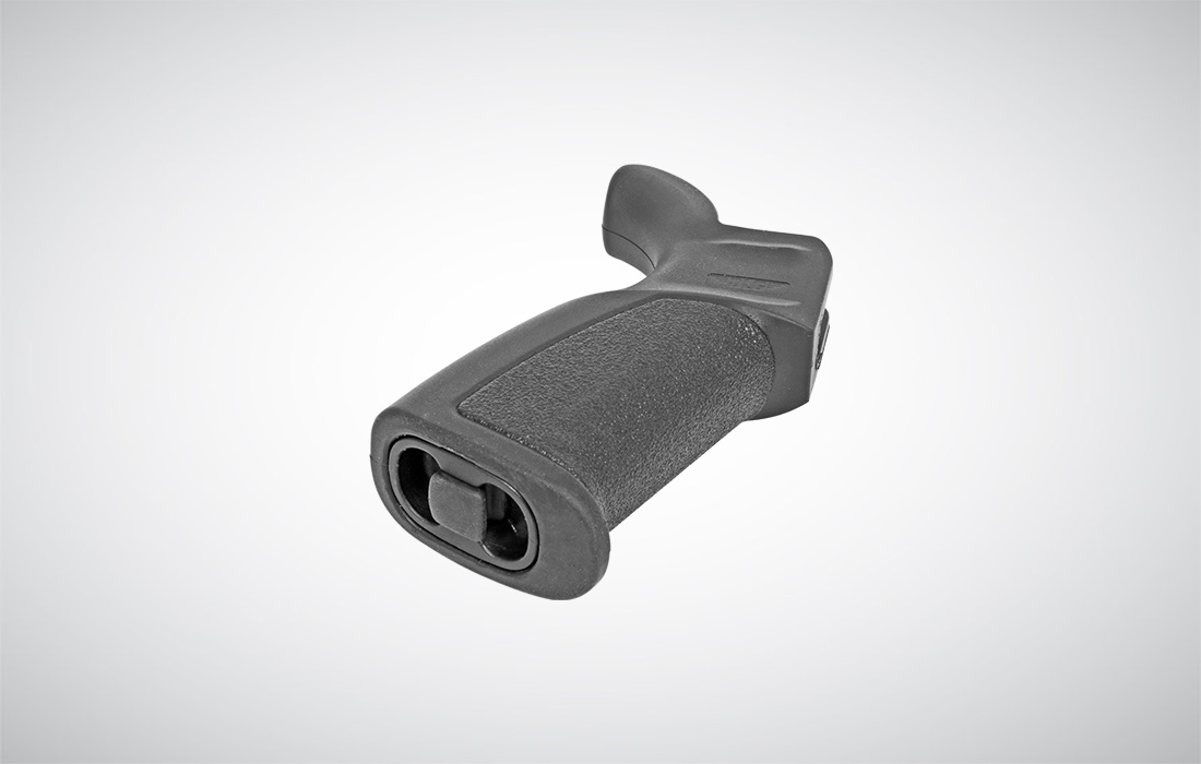 AR 15 RUBBERIZED GRIP WITH BEAVERTAIL